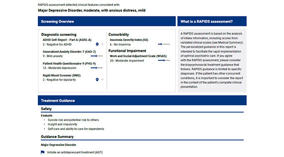soli rapids sample report