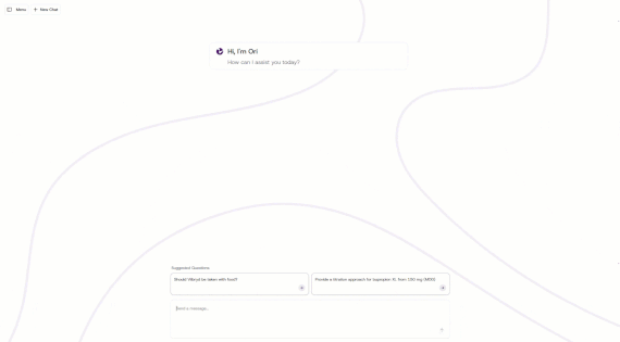 AI clinical decision support tool, rapids health, ori by rapids health